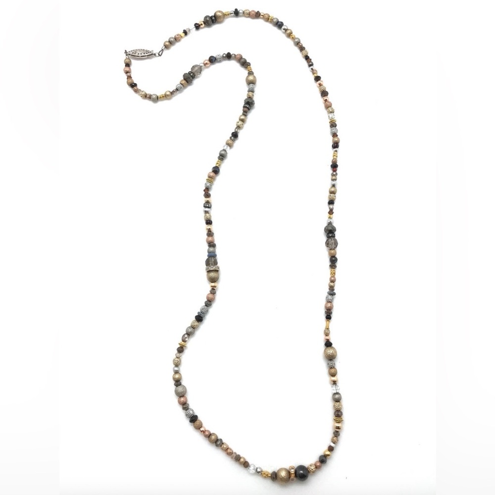 Devon Page McLearu Mixed Media Beaded Rosary